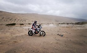 Motociklų įskaita: Trečiojo greičio ruožo vidurys