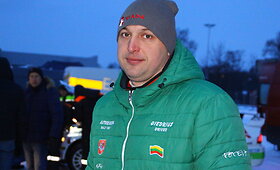 &bdquo;Winter Rally 2019&ldquo; starto podiumas