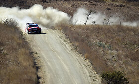 S.Ogier triumfo Meksikos WRC etape akimirkos