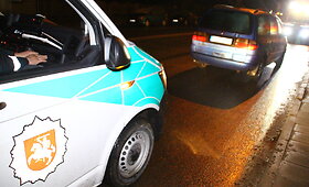 Panevėžyje sulaikytas girtas &bdquo;Volkswagen Sharan&ldquo; vairuotojas