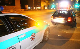 Panevėžyje sučiuptas girtas ir beteisis &bdquo;Audi&ldquo; vairuotojas