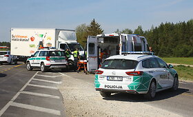 Panevėžio rajone &ndash; &bdquo;Iveco&ldquo; ir &bdquo;Seat&ldquo; kaktomu&scaron;a