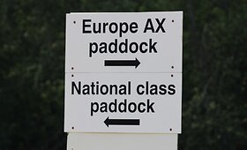 Europos autokroso čempionato etapo Vilkyčiuose dalyvių parkas