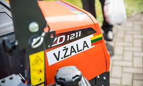 &bdquo;Kubota&ldquo; žoliapjovių lenktynės &bdquo;Samsonas Rally Roki&scaron;kis&ldquo; varžybose