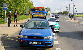 Panevėžyje sučiuptas girtas &bdquo;Subaru&ldquo; vairuotojas