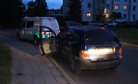 Panevėžyje sulaikytas apsvaigęs &bdquo;Renault&ldquo; vairuotojas