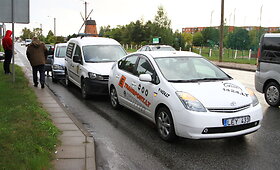 Panevėžyje &ndash; keturių automobilių avarija