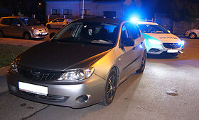 Girtas &bdquo;Subaru&ldquo; vairuotojas policijai įkliuvo du kartus per valandą