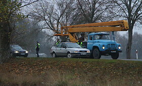 Panevėžyje kelių policijos pareigūnai tikrino vairuotojų blaivumą
