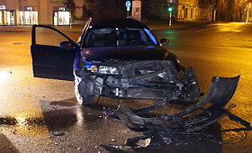Panevėžyje kelio nepasidalijo &bdquo;Volvo&ldquo; ir &bdquo;Audi&ldquo;