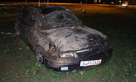 Pasvalio rajone virto &bdquo;Mazda&ldquo;
