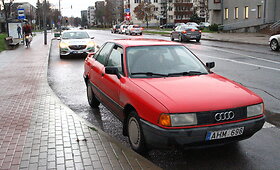Panevėžyje girtas įkliuvo &bdquo;Audi 80&ldquo; vairuotojas