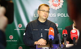 Panevėžio apskrities VPK &ndash; spaudos konferencija dėl sulaikyto pareigūno