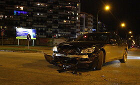 Panevėžyje BMW susidūrė su &bdquo;Volkswagen&ldquo;