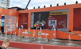 Lietuviai ant Dakaro starto podiumo