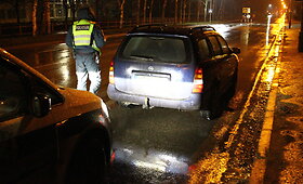 Panevėžyje sučiuptas neblaivus &bdquo;Opel&ldquo; vairuotojas