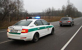 Panevėžio rajone susidūrė &bdquo;Citroen&ldquo; ir BMW