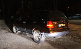 Panevėžyje sulaikytas girtas KIA vairuotojas