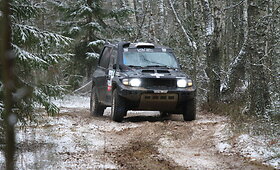 Justinas Putys ir Gytis Vercinskas &bdquo;4x4 Perimetras&ldquo; pirmame etape