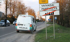 Prie įvažiavimų į Panevėžį i&scaron;sirikiavo policijos pajėgos