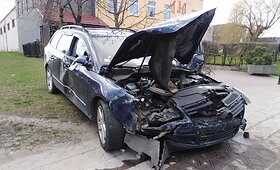 Panevėžyje &ndash; vilkiko ir dviejų automobilių avarija