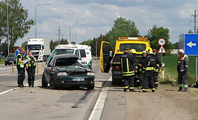 Prie Pasvalio susidūrė &bdquo;Volkswagen&ldquo; ir &bdquo;Audi&ldquo;