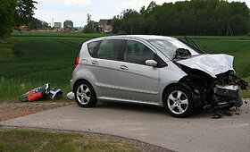 Prie Pasvalio susidūrė &bdquo;Mercedes&ldquo; ir &bdquo;Citroen&ldquo;