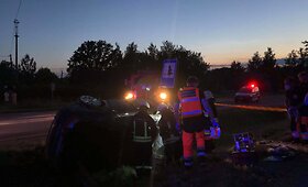 Kupi&scaron;kio rajone apvirto nuo policijos bėgusi &bdquo;Audi&ldquo; vairuotoja
