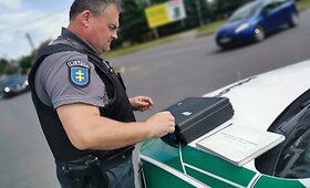 Panevėžyje susidūrė motociklas ir &bdquo;Toyota&ldquo;