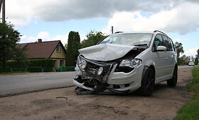 Bernatoniuose susidūrė &bdquo;Subaru&ldquo; ir &bdquo;Volkswagen&ldquo;