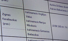 &Scaron;iaulių apygardos teisme atversta kokaino byla