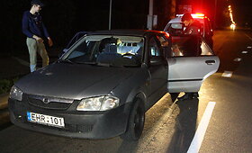 Panevėžyje sustabdyta girta &bdquo;Mazda&ldquo; vairuotoja