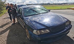 Panevėžio rajone sulaikytas girtas &bdquo;Volvo&ldquo; vairuotojas