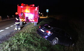 Panevėžio rajone apsivertė girtas &bdquo;Toyota&ldquo; vairuotojas