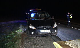 Panevėžio rajone sustabdytas girtas &bdquo;Mitsubishi&ldquo; vairuotojas