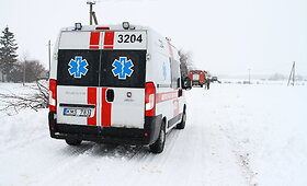 Matarakų kaime sudegė gyvenamasis namas