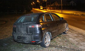 Panevėžyje nuo policijos spruko &bdquo;Seat&ldquo; vairuotojas