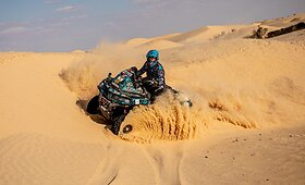 &bdquo;CFMOTO Factory Racing Team&ldquo; pabaigė Fenisko ralį Tunise