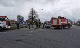 Panevėžyje susidūrė du &bdquo;Volkswagen Passat&ldquo;