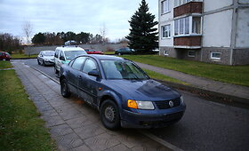 Panevėžyje &bdquo;Volkswagen Passat&ldquo; vairuotojas atsisakė tikrintis blaivumą