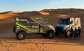 &bdquo;Deigas-Constra Racing Team&ldquo; komanda Maroko ralio testuose