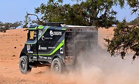 &bdquo;Deigas-Constra Racing Team&ldquo; komanda pirmąją Maroko ralio dieną