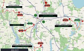 &bdquo;7bet Rally Lazdijai 2024&ldquo; žemėlapiai