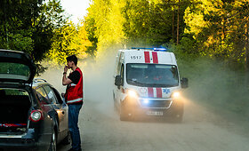 Sergejaus Ugerio avarija &bdquo;7bet Rally Lazdijai&ldquo; varžybose