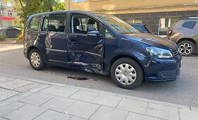 Vilniuje per avariją sužeistas motociklininkas