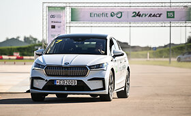 &bdquo;Enefit&ldquo; 24H elektromobilių lenktynių startas