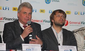 &bdquo;Halls Winter Rally 2014&ldquo; Spaudos konferencija
