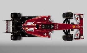 &bdquo;Ferrari F14 T&ldquo; bolidas, vairuotojai ir &scaron;almai