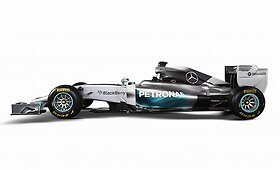 Atskleistas &bdquo;Mercedes W05&ldquo; bolidas