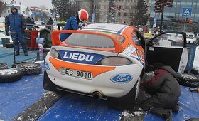 &bdquo;Rally Liepaja&ldquo; serviso zonos ir uždaras parkas